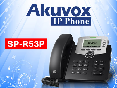 ﻿R53P، تلفن جدید Akuvox